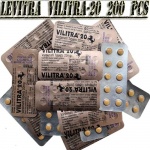 Левитра Vilitra 20 МГ 200 таблеток